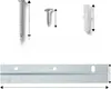 Z Profil Aluminium 1 Set, Spiegelhalterung Wand Für Produktbild-Vorschau 2