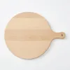 Tagliere rotondo con manico 35 cm legno faggio Anteprima dell’immagine prodotto 5