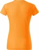 Einfaches Damen-T-Shirt, 100% Baumwolle, unbedruckt, Produktbild-Vorschau 5