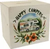 Wohnmobil Happy Campers Spardose aus Holz Produktbild-Vorschau 1
