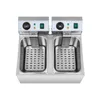 Doppelte Elektrofritteuse, Gastronomie, 230 V, 2 x 3200 W, Produktbild-Vorschau 4