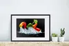 MuchoWow® MuchoWow® Gerahmtes Poster Paprika - Schwarz - Produktbild-Vorschau 4