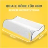 Sleep Comfy Memory Foam Nackenkissen 60x40x14/12 cm – Produktbild-Vorschau 10