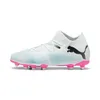 Puma Future 7 Match FG/AG Jugend Fußballschuhe Kinder weiß Produktbild-Vorschau 2