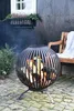 Feuerkugel Garten Feuerball Stahl Rostoptik Terrasse Deko Produktbild-Vorschau 4