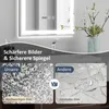 Puluomis miroir de salle de bain 50x70 antibuée avec Voir les images du produit 7