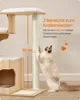 FEANDREA Kratzbaum, Kletterbaum für Katzen, mit Produktbild-Vorschau 3