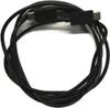 A coiled black cable with USB-C connectors on both ends. Voir les images du produit
