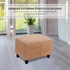 Housse stretch pour ottomane Housses de tabouret de pied Voir les images du produit 3