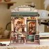 Casa in miniatura fai-da-te Sunny Cafe con LED Anteprima dell’immagine prodotto 29