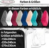 Kuscheldecke 220x240 cm Weiß Wohndecke Flauschige Winter Produktbild-Vorschau 8