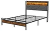 ProximaX Metallbett 140x200 cm Industriestil – LED, Produktbild-Vorschau 12