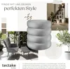 Sitzhocker Altu, gepolstert, Stauraum - Samtoptik grau Produktbild-Vorschau 7
