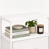 Relaxdays Nachttisch, 1er Pack, 2 Schubladen & Ablagen, Produktbild-Vorschau 7
