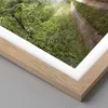 Gerahmtes Poster - Rahmen in heller Eiche - Pfad Natur Wald Produktbild-Vorschau 2