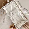 Babybettwäsche-Set 6 für Neugeborene, Milchweiß Produktbild-Vorschau 4