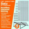 4x PV 118-3mm 4Stk. Photovoltaik Aufständerung Halterung Produktbild-Vorschau 2