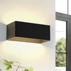 ZMH Led Wall Light Lampada da parete nera per interni Anteprima dell’immagine prodotto 1