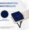 TexDeko Bierbankauflage 220x25x4cm mit Reißverschluss Blau Produktbild-Vorschau 3