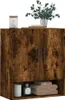 vidaXL Nástěnná skříňka Smoked Oak 60x31x70 cm Materiál Náhled obrázku produktu 3