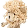 Handgestrickter Löwe Lionel gehäkelt Spielzeug 32 cm aus Produktbild-Vorschau 2
