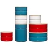 Riess Vorratsdose mit Deckel Ø8cm 525ml Emaille Rot Produktbild-Vorschau 3