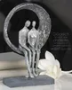 Casablanca by Gilde dekoratívna soška Love Place antické Náhľad obrázku produktu 2