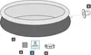 Bestway P6A1419 Schlauchadapter (weiss) Produktbild-Vorschau 2