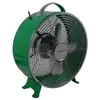 A close-up studio shot of a green retro-style desk fan. Produktbild-Vorschau
