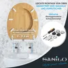 SANILO® WC-Sitz mit Absenkautomatik und Schnellverschluss Produktbild-Vorschau 6