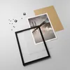 Gerahmtes Poster - Schwarzer Rahmen - Brücke Nebel Wasser - Produktbild-Vorschau 4