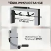HOMCOM Klimmzugstange Halterung Multifunktions-Türreck Produktbild-Vorschau 8