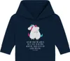 Mr. & Mrs. Panda Organic Baby Hoodie Einhörner Umarmen 12. Produktbild-Vorschau 1