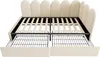STILVORA Polsterbett 90x200 cm mit Schubladen und Stauraum Produktbild-Vorschau 6