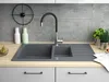 Granitspüle - Spülbecken - Küchenspüle - 79 x 50 cm - Produktbild-Vorschau 5