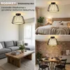 Ø30cm Deckenlampe Retro Deckenleuchte mit LED-Birne E27 Produktbild-Vorschau 5