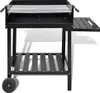 vidaXL BBQ Grill Säulengrill Standgrill Kohlegrill Barbeque Produktbild-Vorschau 1