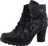 Mustang  Damenschuhe Stiefeletten Schnürstiefel Schwarz Produktbild-Vorschau 10