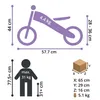 BIKESTAR Mitwachsendes Kinder Laufrad ab 2 - 3 Jahre | 10 Produktbild-Vorschau 9