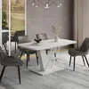 Esstisch Vicco Fenaro Weiß 120 x 80 cm ausziehbar, Model Produktbild-Vorschau 3