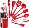 Silikon Küchengeschirr Set, 10 Stück Küchenhelfer Set Produktbild-Vorschau 1