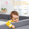 GOPLUS Baby Laufstall mit 50 Spielbällen, Krabbelgitter für Produktbild-Vorschau 3