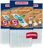 The image shows the packaging of Leifheit Clean Twist M Ergo Micro Duo mop refills, with a close-up of the product itself. Produktbild-Vorschau