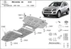 Ochrana spodku motoru pro model Mercedes ML W164 Náhled obrázku produktu 3