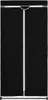 vidaXL Kleiderschränke 2 Stk. Schwarz 75×50×160 cm Produktbild-Vorschau 4