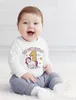 Baby Langarm-Shirt Einhorn Alter Zahl Spruch Ich bin schon Produktbild-Vorschau 3