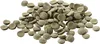 A pile of small, round, light brown pellets. Produktbild-Vorschau