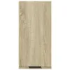 vidaXL Nástěnná koupelnová skříňka Sonoma Oak 32x20x67 cm Náhled obrázku produktu 5