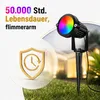 Faretto LED da giardino a 12V, luce RGB, 6W, 16 colori + Anteprima dell’immagine prodotto 8