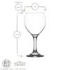 LAV LV-MIS552F Misket 6er goblet Kadeh Bardagi 260cc Podgląd zdjęcia produktu 5